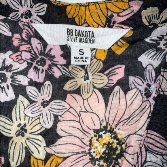 BB Dakota Steve Madden Women’s Small Ruffled mini Dress - Picture 7 of 15